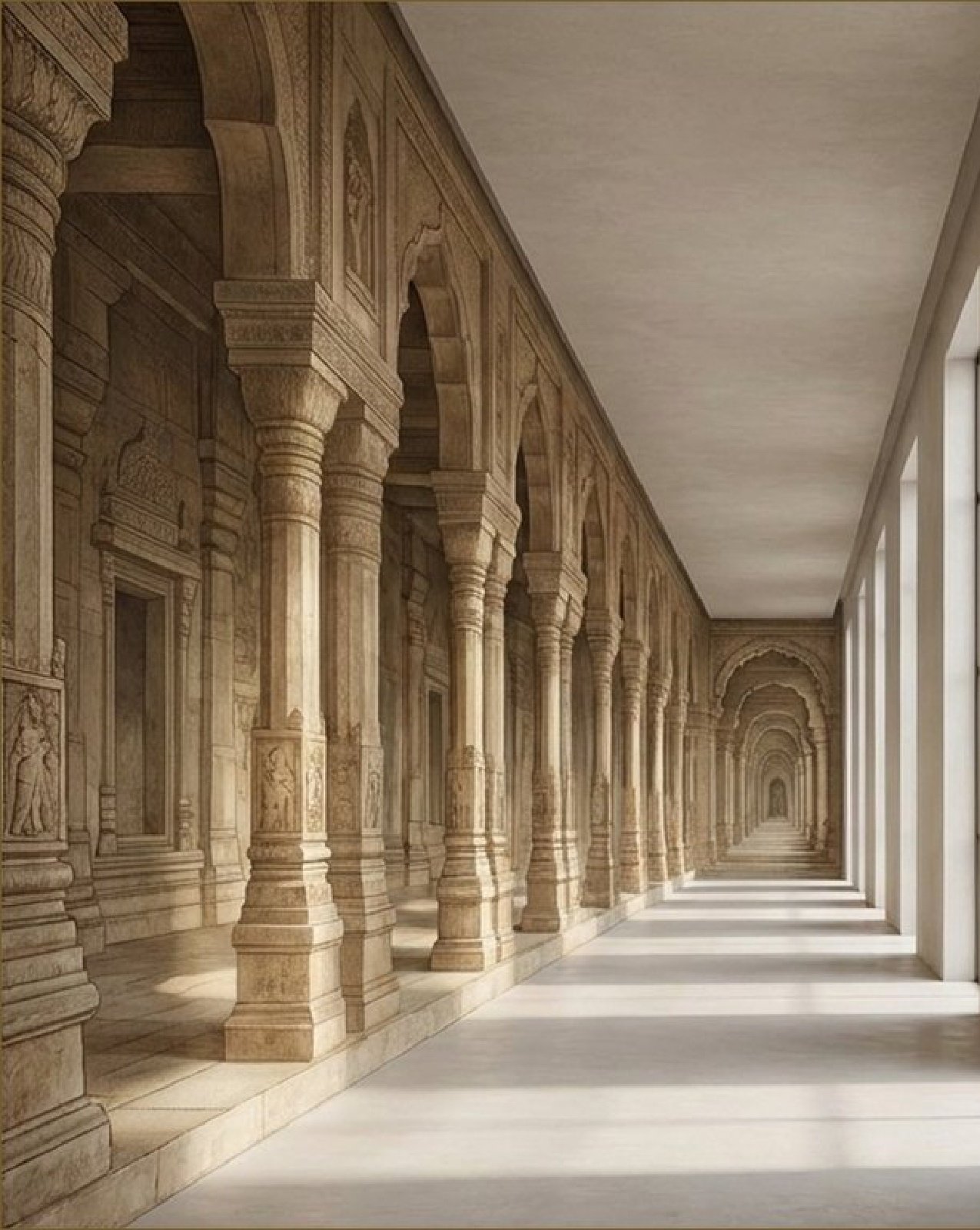 Temple Corridor Tales — WJWP-SIH-016