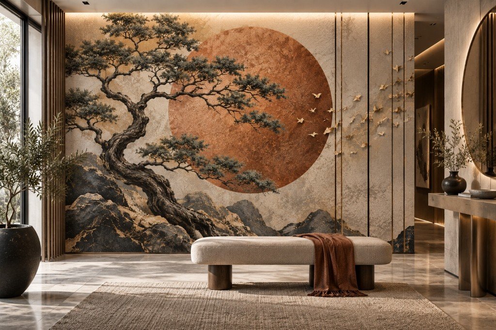 The Zen Bonsai & Gilded Moon — WJWP-UP-026