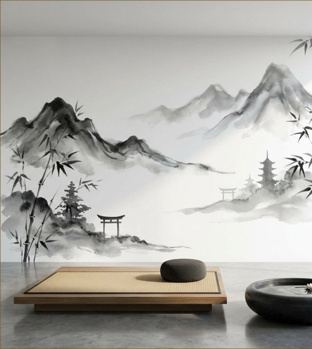 The Japanese Ink Garden — WJWP-ORI-009