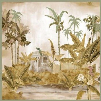 Athenic India wallpaper design 24 — pattern swatch
