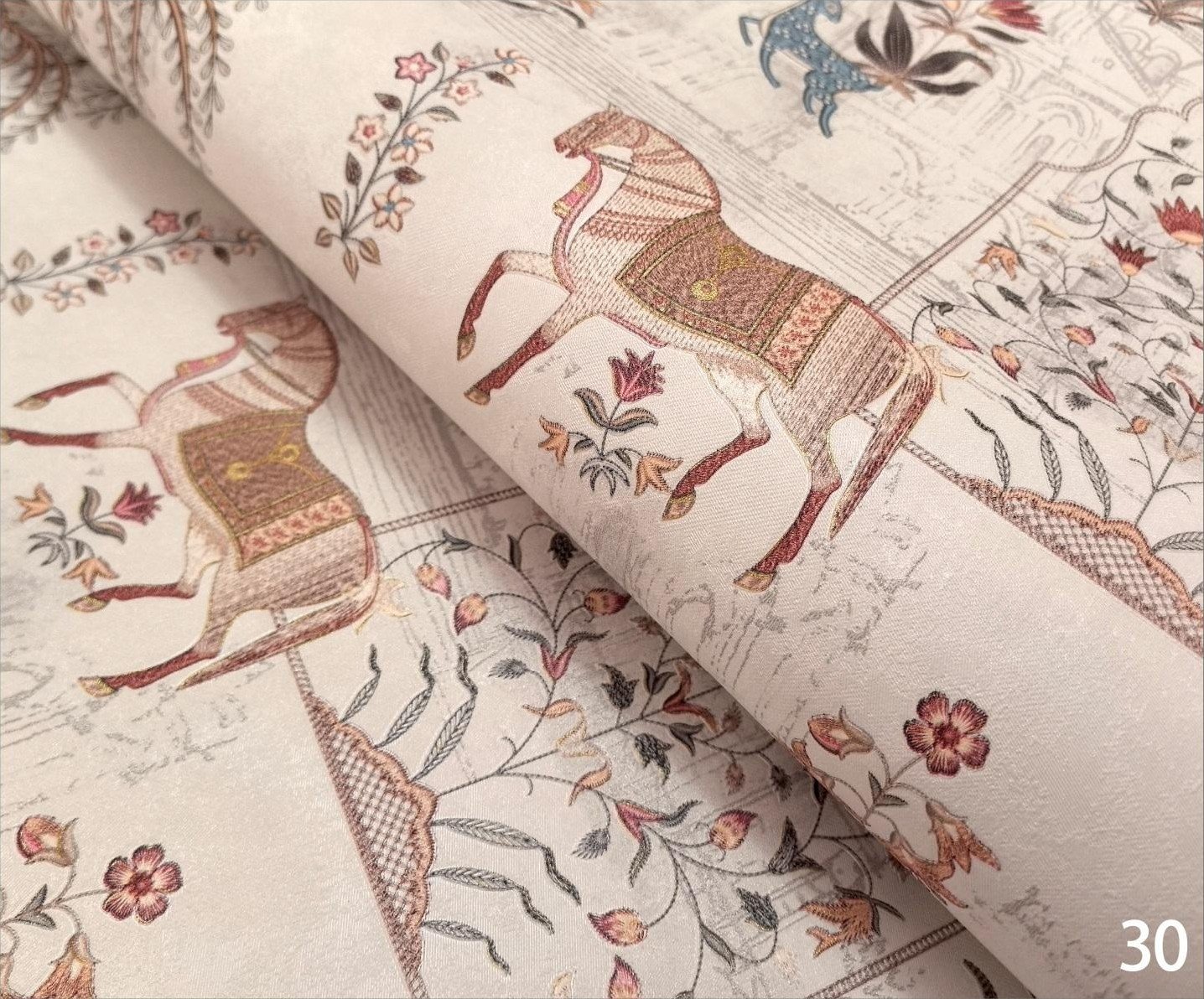 Athenic India wallpaper design 27 — close-up