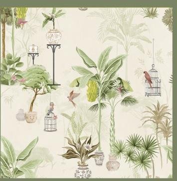 Athenic India wallpaper design 44 — pattern swatch