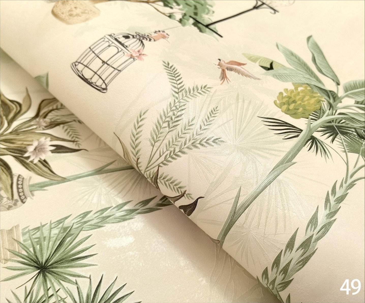 Athenic India wallpaper design 46 — close-up