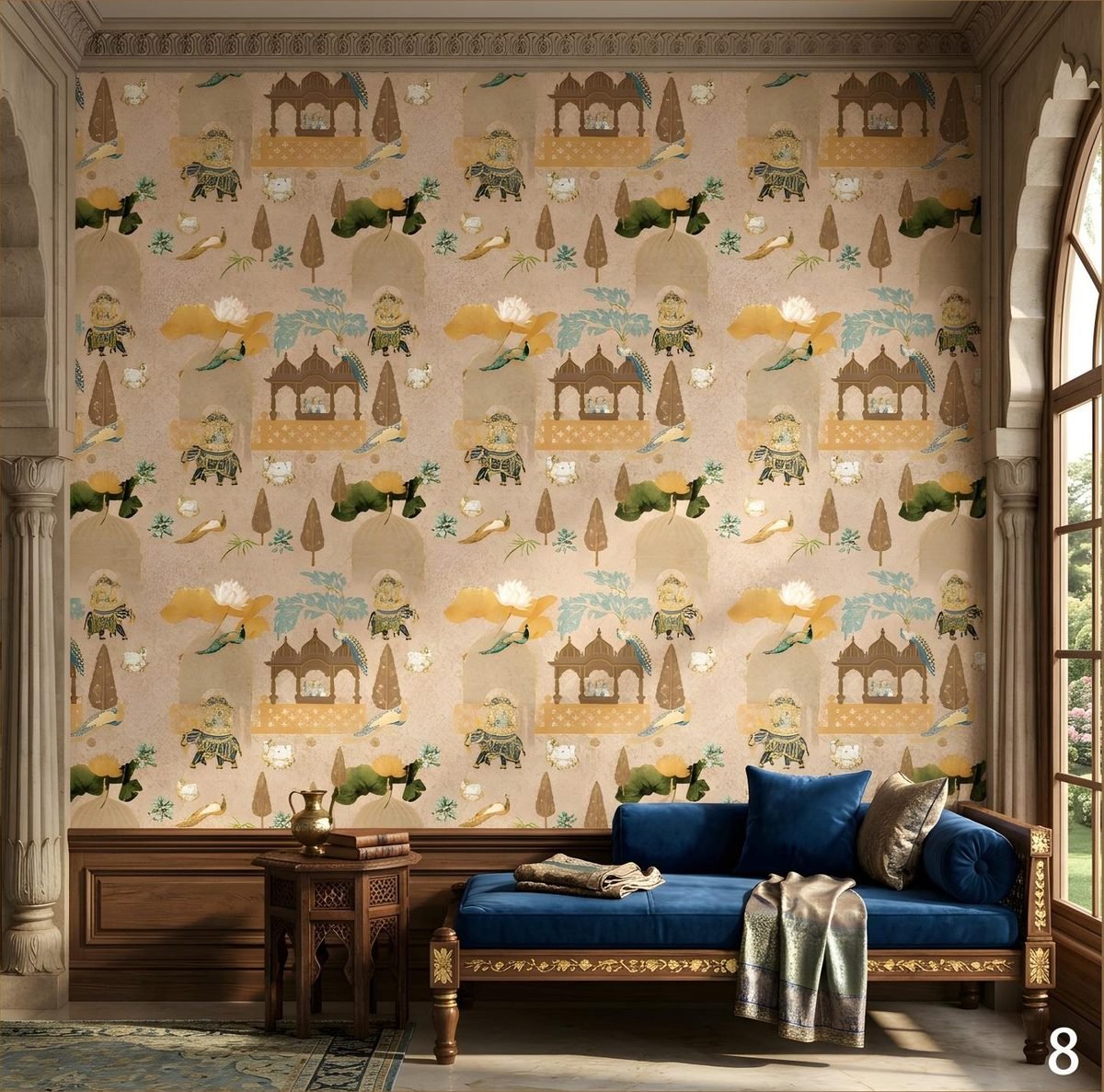 Athenic India wallpaper design 5